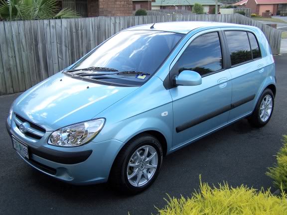Hyundai Getz Blue