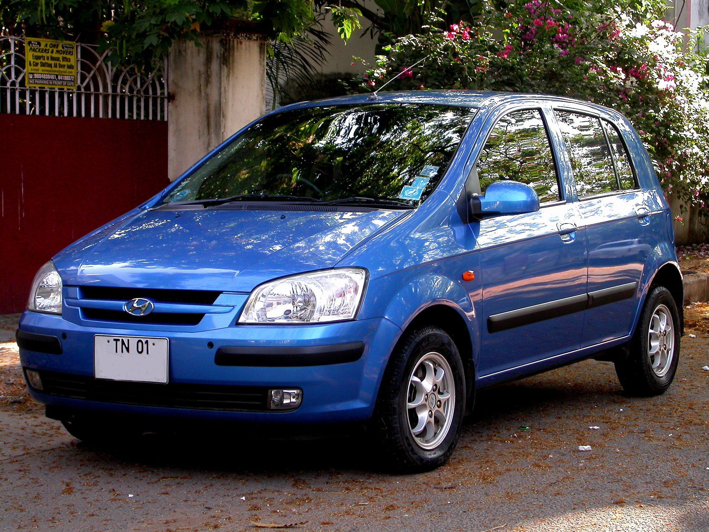 Hyundai Getz Blue