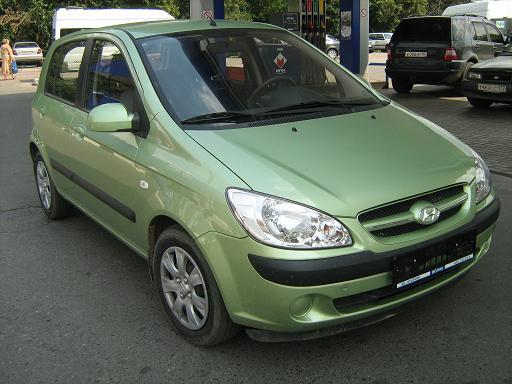 Hyundai Getz Green