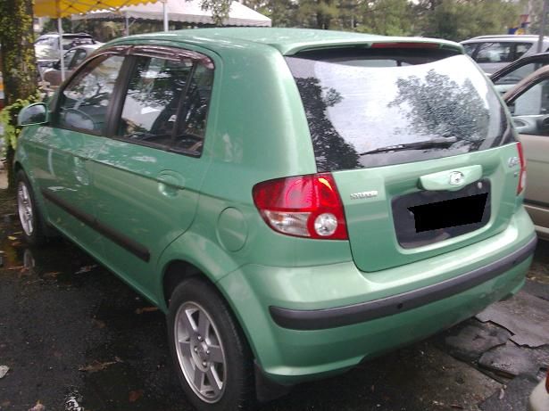 Hyundai Getz Green