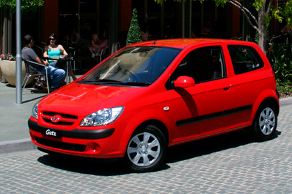 Hyundai Getz Red