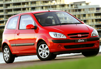 Hyundai Getz Red