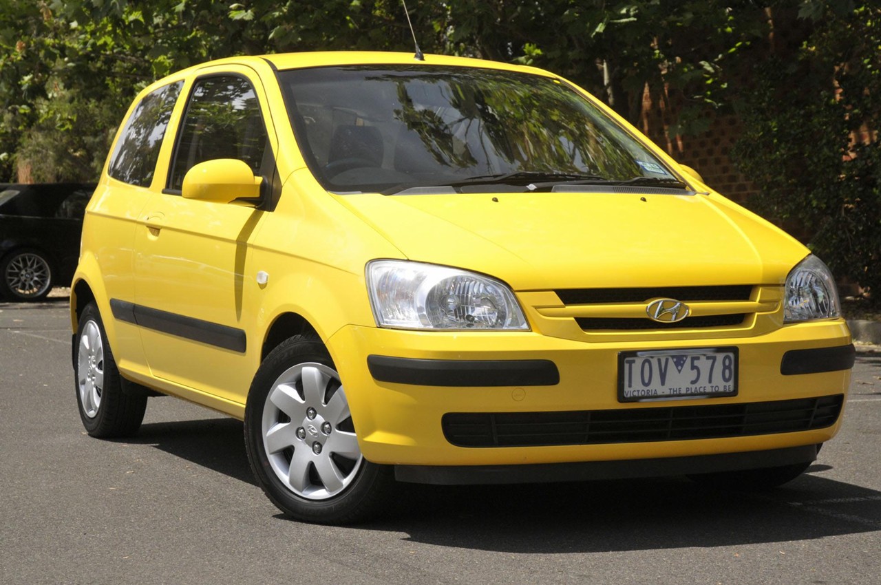 Hyundai Getz Yellow
