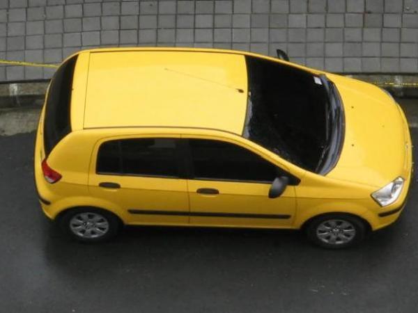 Hyundai Getz Yellow