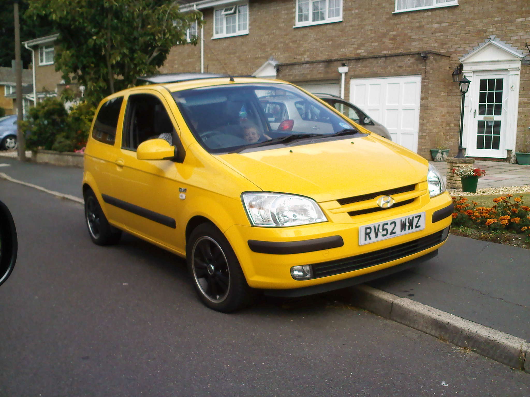 Hyundai Getz Yellow
