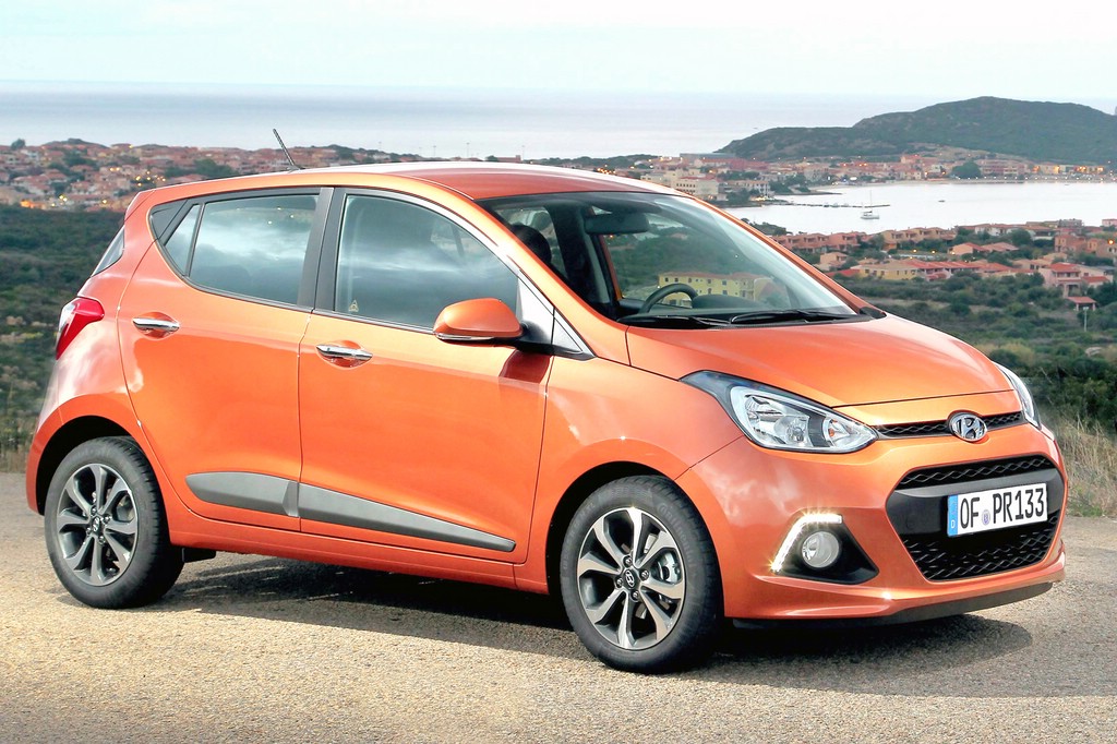 Hyundai I10 Orange