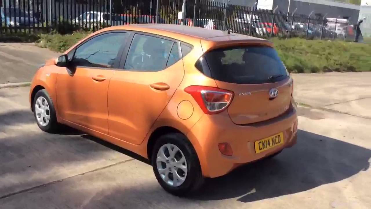 Hyundai I10 Orange
