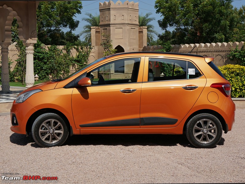 Hyundai I10 Orange