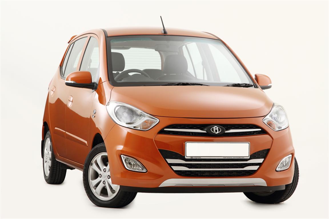 Hyundai I10 Orange