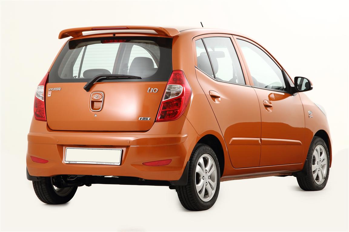 Hyundai I10 Orange
