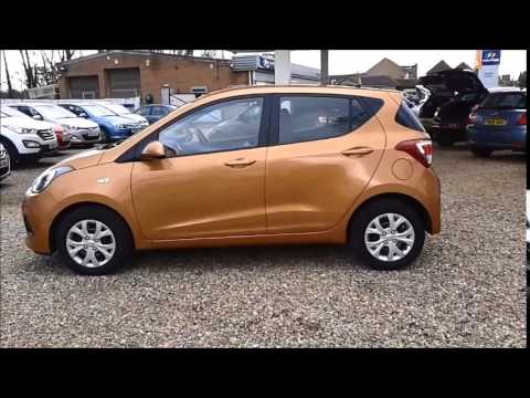 Hyundai I10 Orange