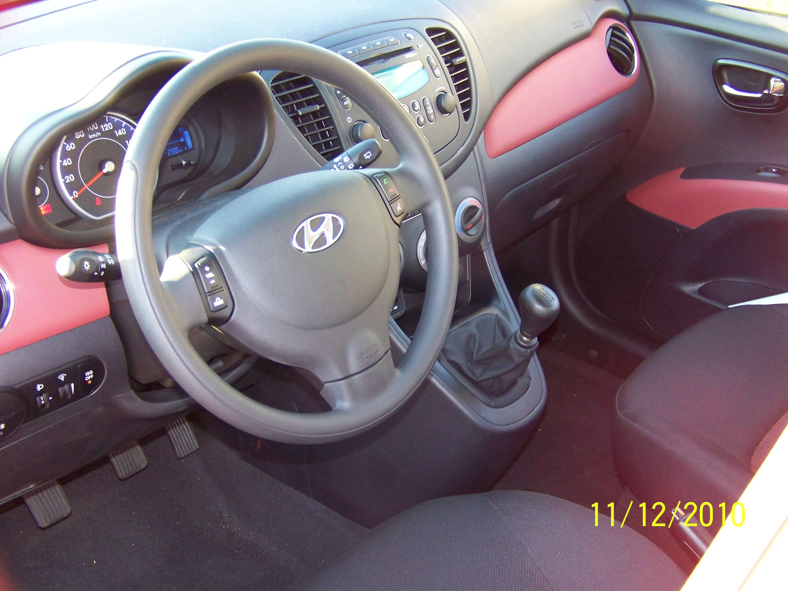 Hyundai I10 Red