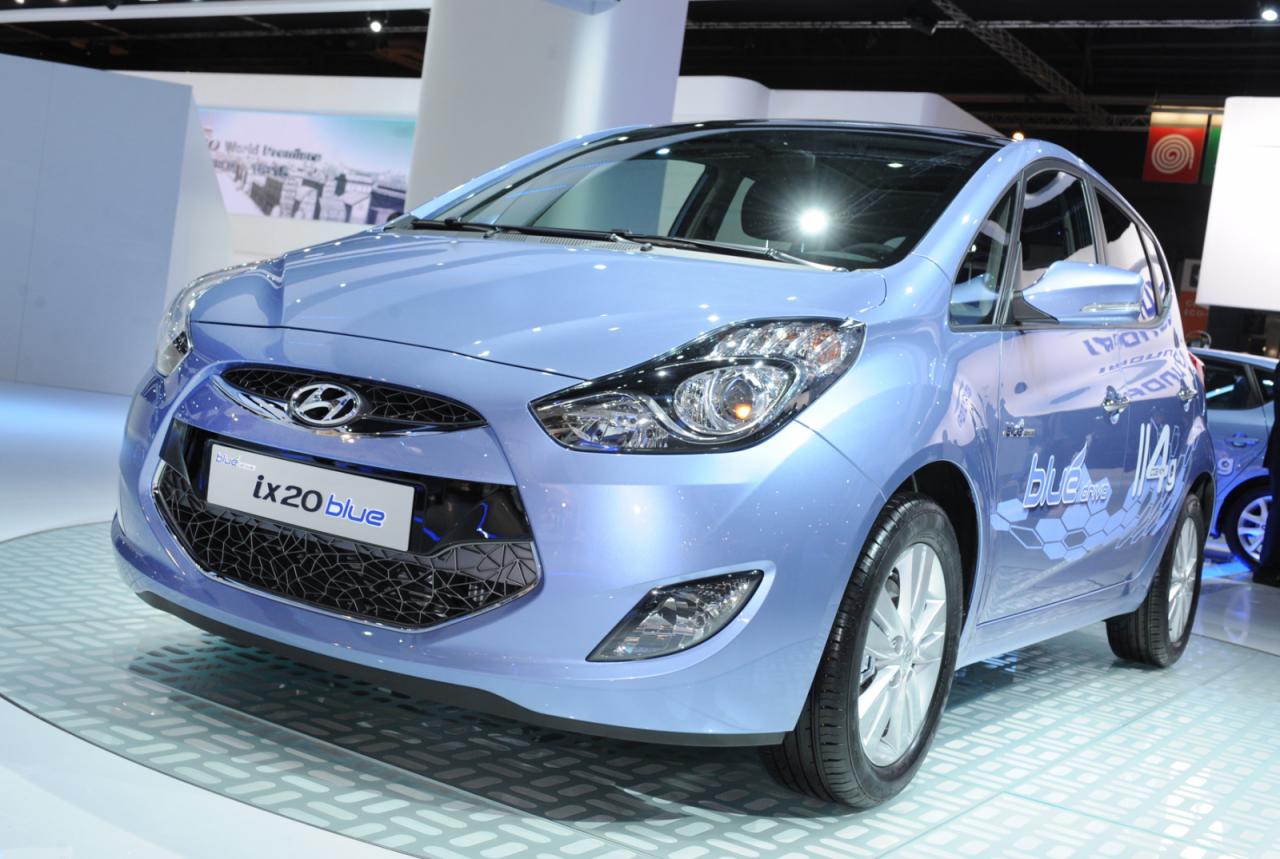 Hyundai Ix20 Blue