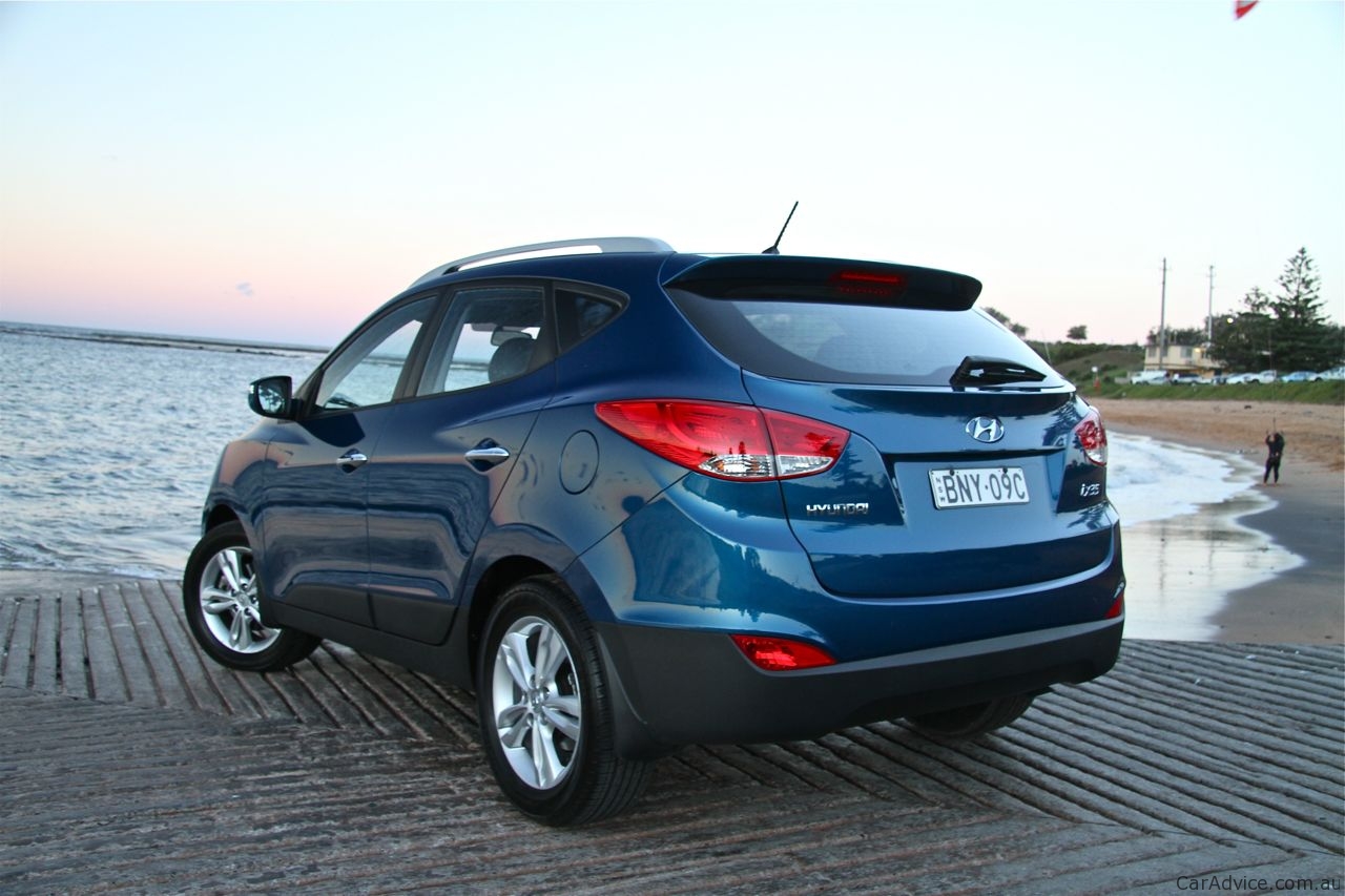 Hyundai Ix35 Blue