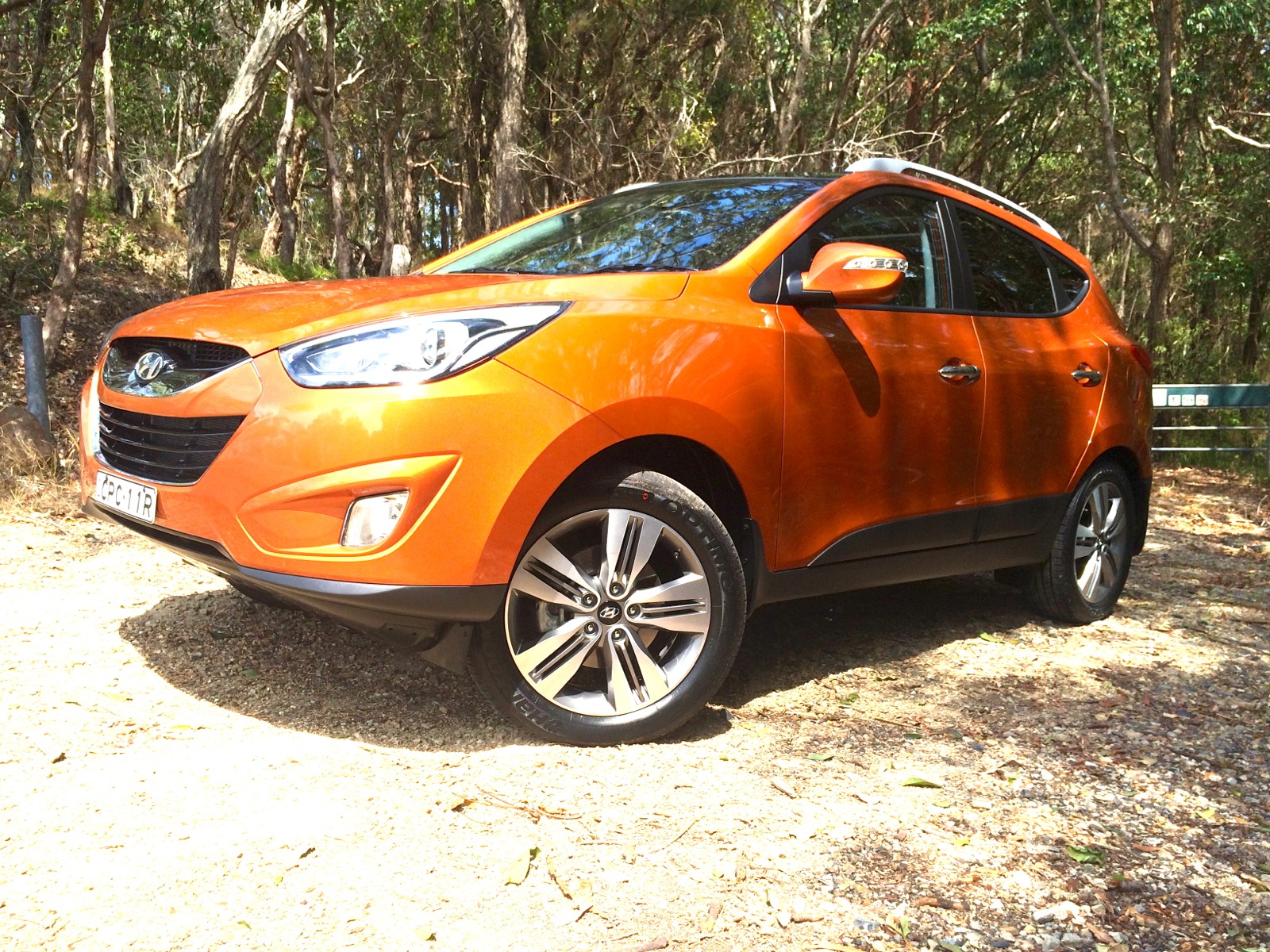 Hyundai Ix35 Orange