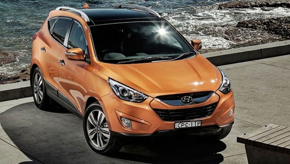 Hyundai Ix35 Orange