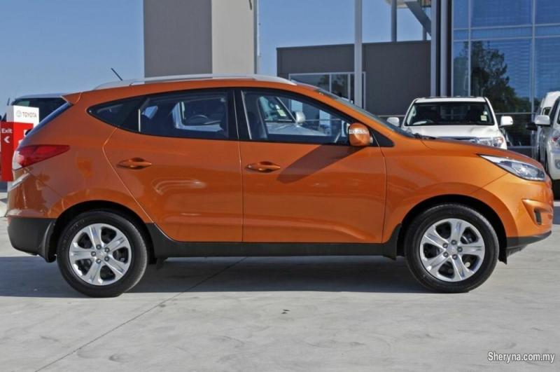 Hyundai Ix35 Orange