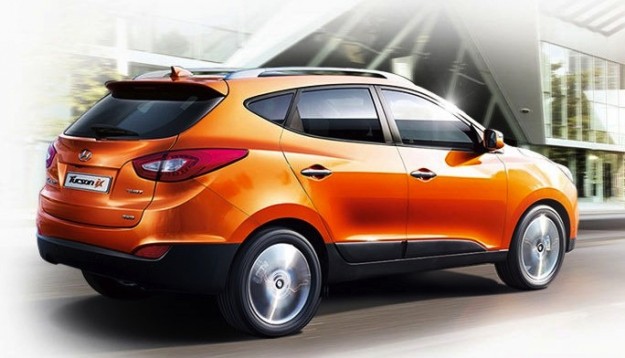 Hyundai Ix35 Orange