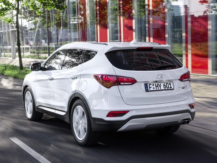 Hyundai Santa Fe Facelift 2016