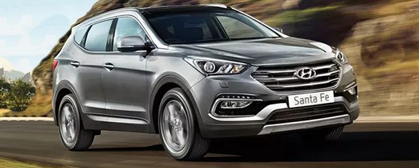 Hyundai Santa Fe Titanium Silver