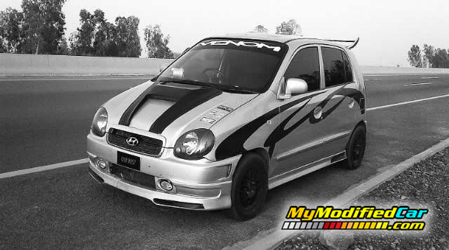 Hyundai Santro Modified
