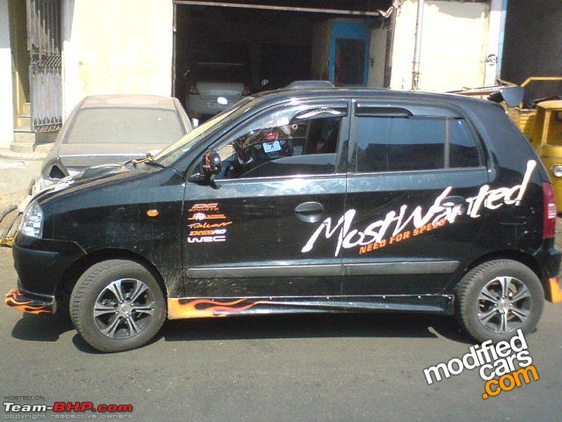 Hyundai Santro Modified