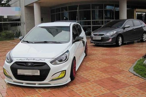 Hyundai Solaris Stance