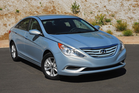 Hyundai Sonata Light Blue