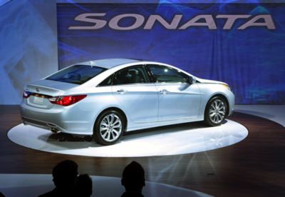 Hyundai Sonata Light Blue