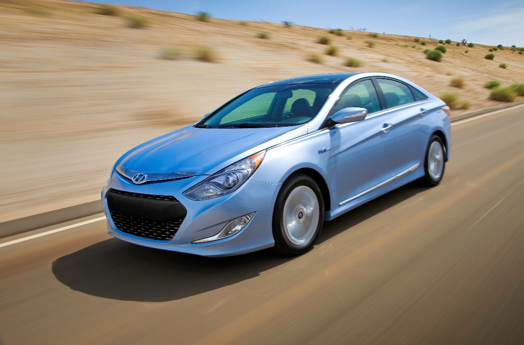 Hyundai Sonata Light Blue