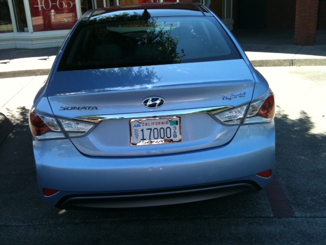 Hyundai Sonata Light Blue