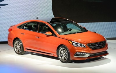 Hyundai Sonata Orange