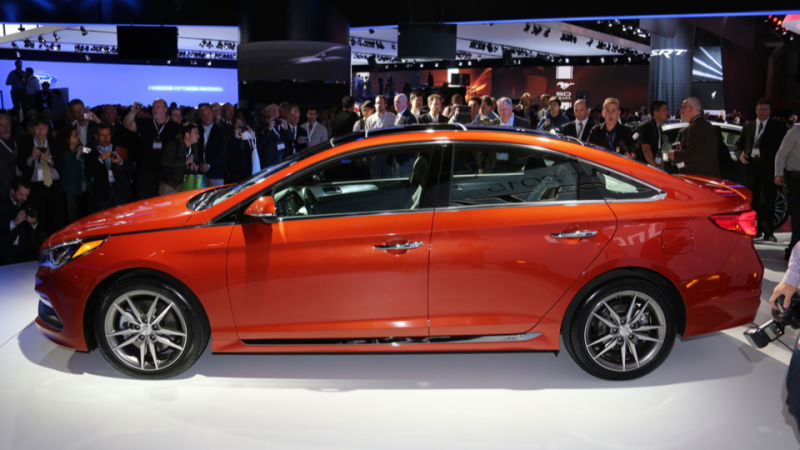 Hyundai Sonata Orange