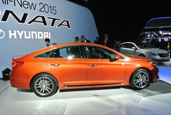 Hyundai Sonata Orange