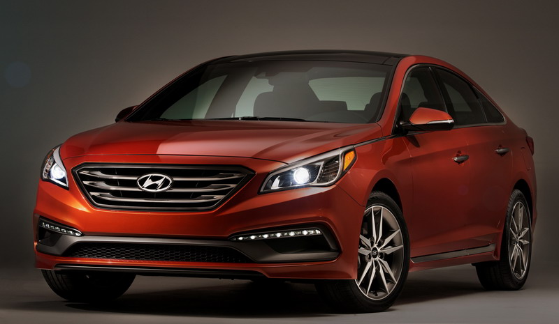 Hyundai Sonata Orange