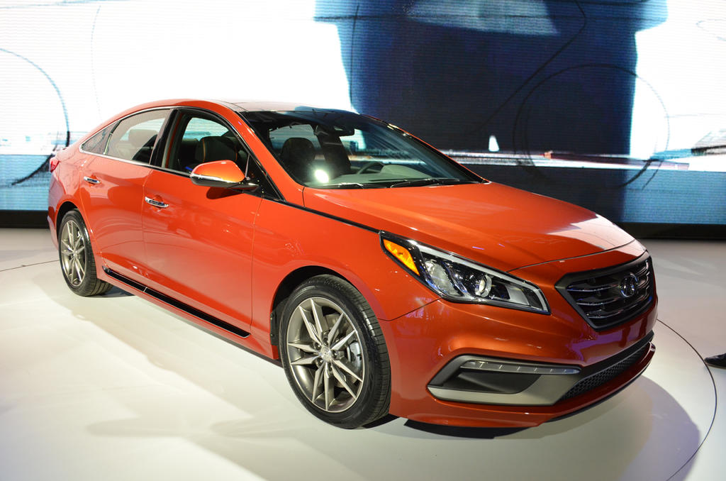 Hyundai Sonata Orange