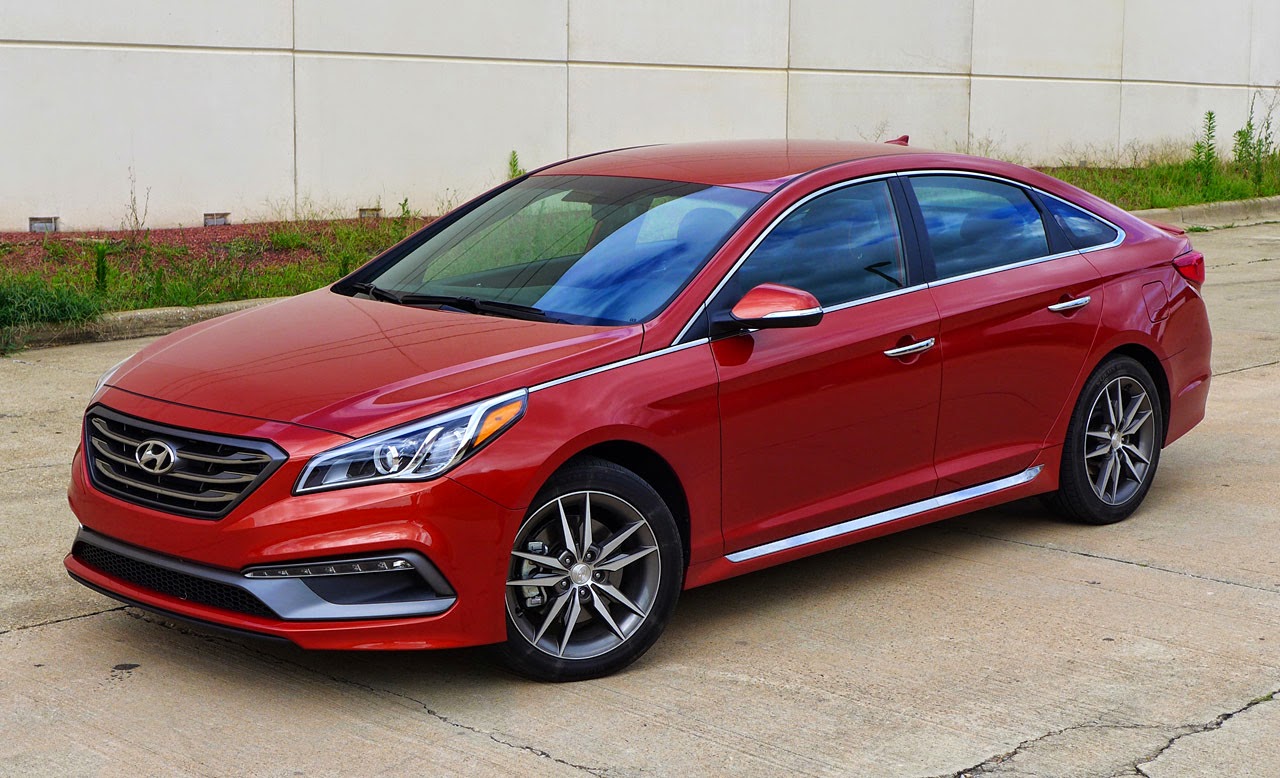 Hyundai Sonata Red
