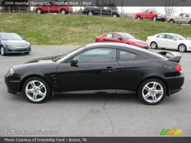 Hyundai Tiburon Blacked Out