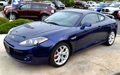 Hyundai Tiburon Blue