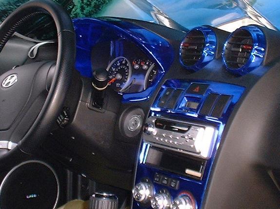 Hyundai Tiburon Blue