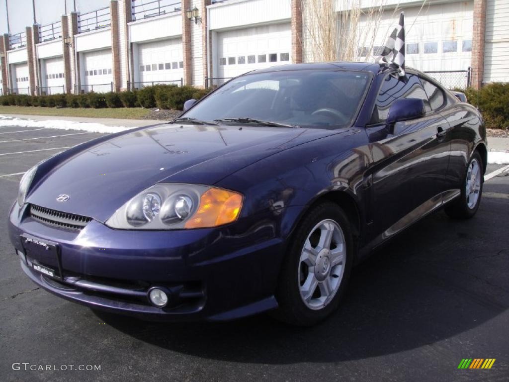 Hyundai Tiburon Blue