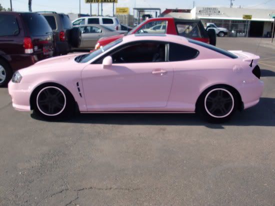 Hyundai Tiburon Matte Black