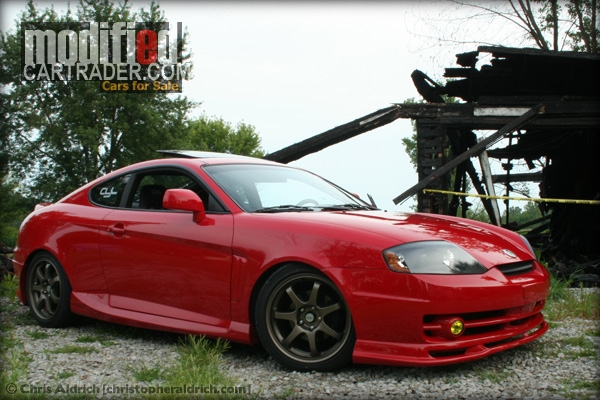 Hyundai Tiburon Modified Hyundai Tiburon Modified
