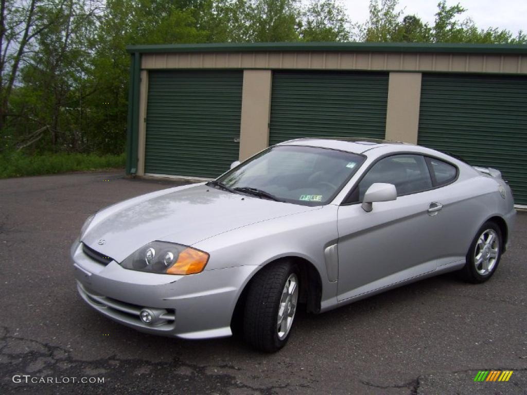 Hyundai Tiburon Silver Hyundai Tiburon Silver