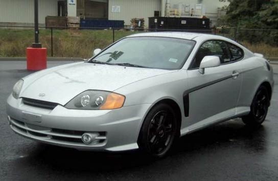 Hyundai Tiburon Silver