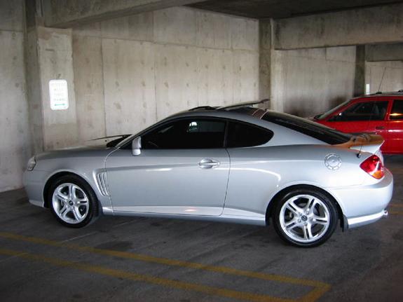 Hyundai Tiburon Silver