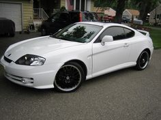 Hyundai Tiburon White