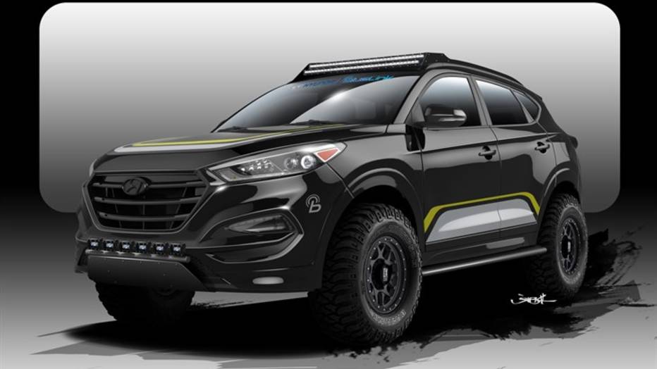 Hyundai Tucson Lifted