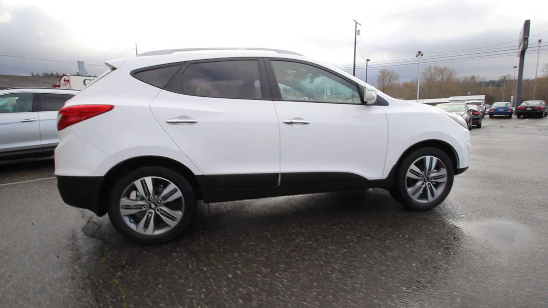 Hyundai Tucson White 2015
