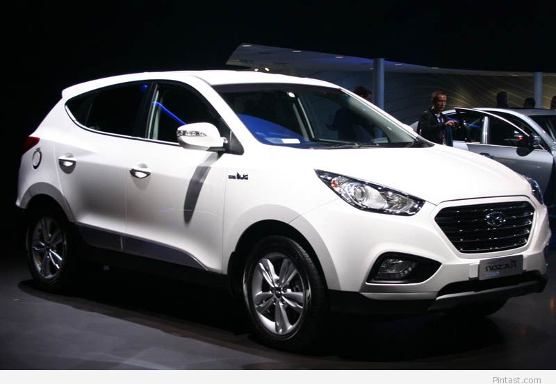 Hyundai Tucson White 2015